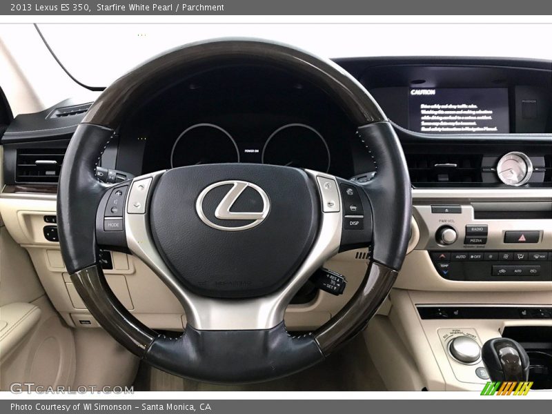 Starfire White Pearl / Parchment 2013 Lexus ES 350