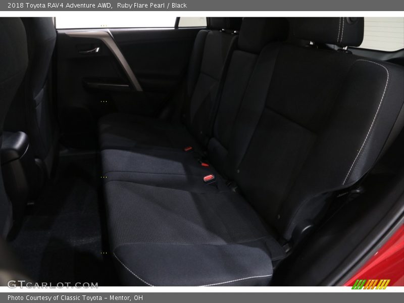 Ruby Flare Pearl / Black 2018 Toyota RAV4 Adventure AWD