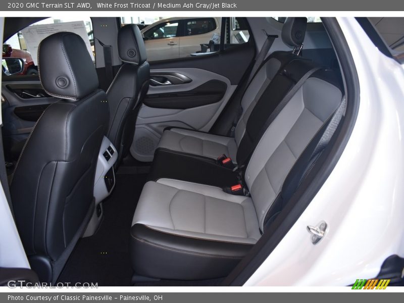 White Frost Tricoat / Medium Ash Gray/Jet Black 2020 GMC Terrain SLT AWD
