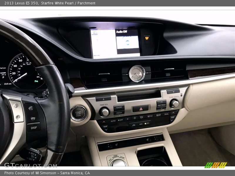 Starfire White Pearl / Parchment 2013 Lexus ES 350