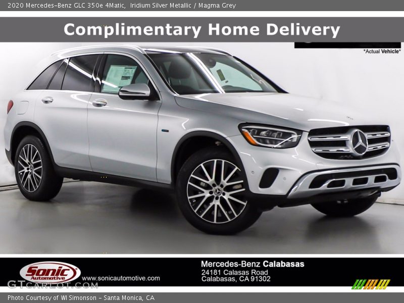 Iridium Silver Metallic / Magma Grey 2020 Mercedes-Benz GLC 350e 4Matic