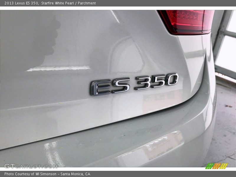 Starfire White Pearl / Parchment 2013 Lexus ES 350