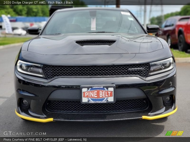Pitch Black / Black 2020 Dodge Charger GT AWD
