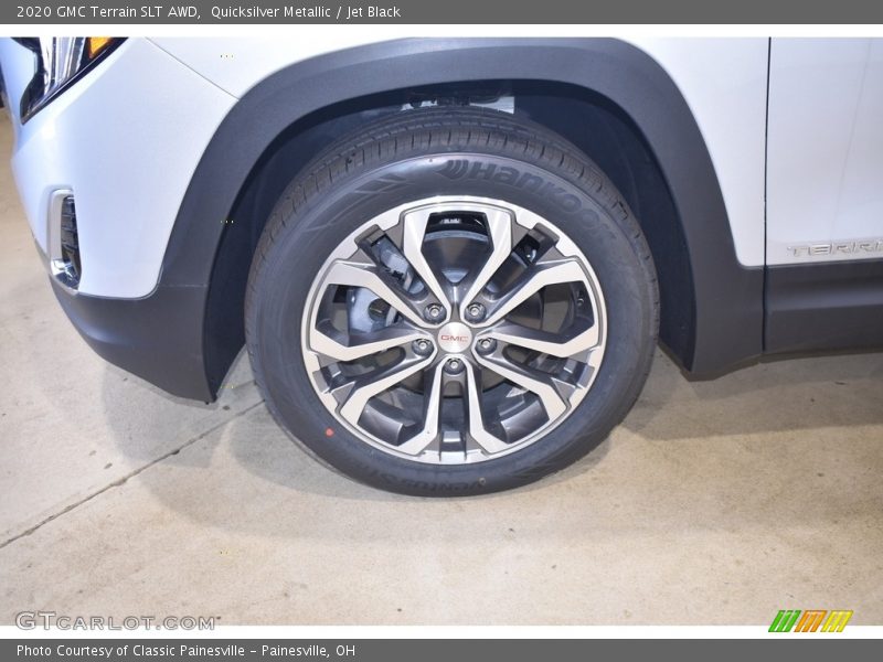 Quicksilver Metallic / Jet Black 2020 GMC Terrain SLT AWD