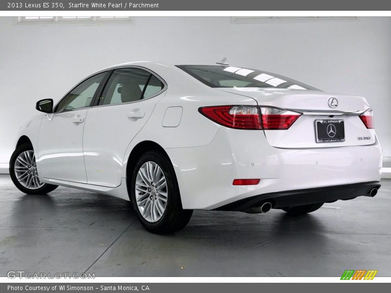Starfire White Pearl / Parchment 2013 Lexus ES 350