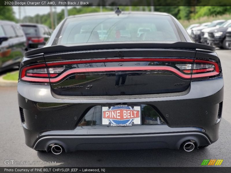 Pitch Black / Black 2020 Dodge Charger GT AWD