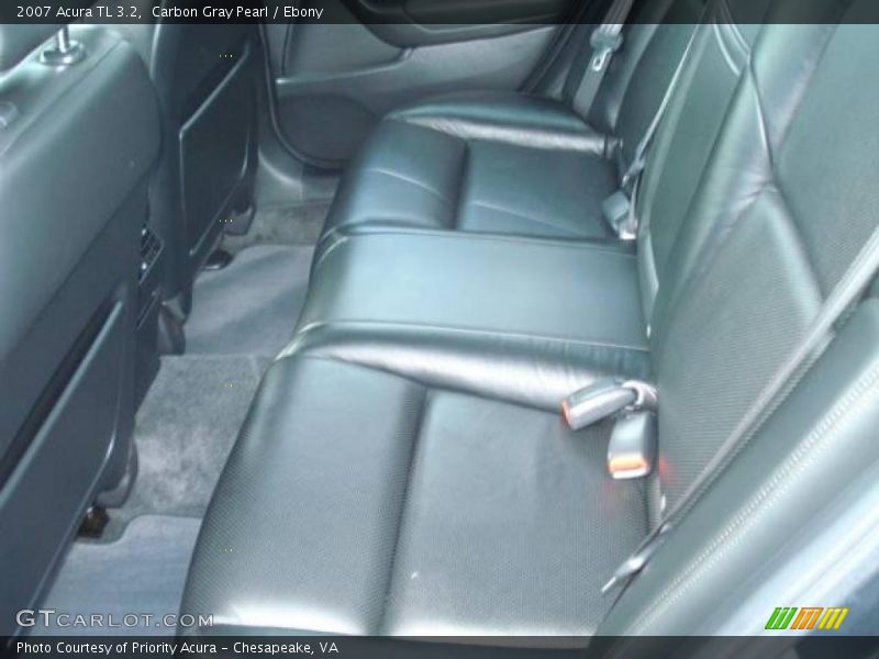 Carbon Gray Pearl / Ebony 2007 Acura TL 3.2