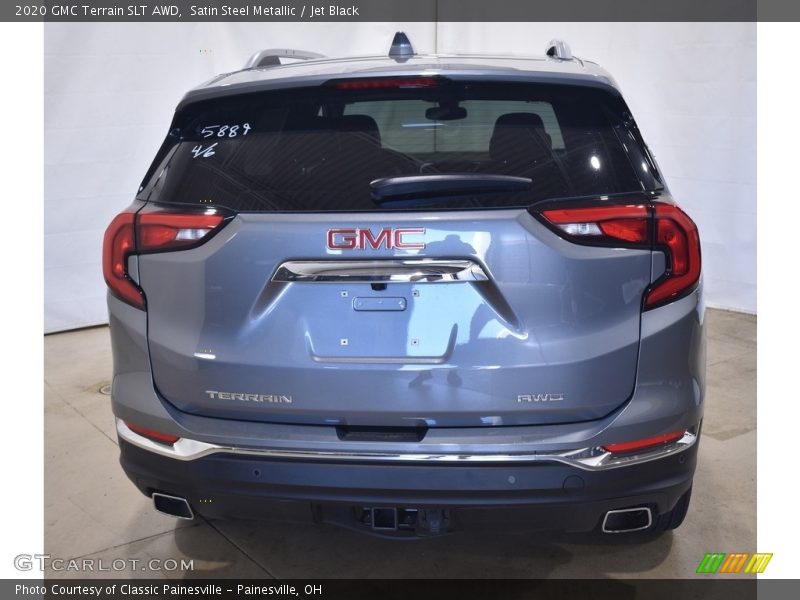 Satin Steel Metallic / Jet Black 2020 GMC Terrain SLT AWD