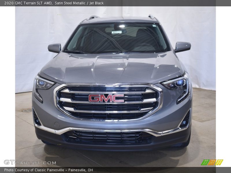 Satin Steel Metallic / Jet Black 2020 GMC Terrain SLT AWD