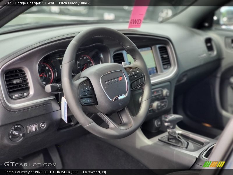 Pitch Black / Black 2020 Dodge Charger GT AWD