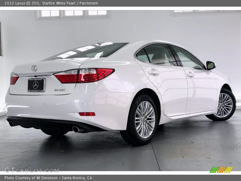 Starfire White Pearl / Parchment 2013 Lexus ES 350