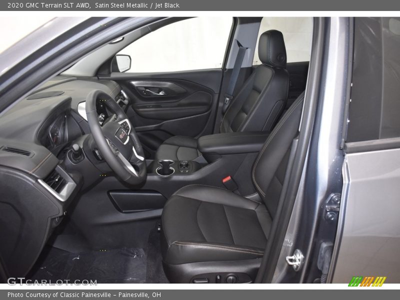 Satin Steel Metallic / Jet Black 2020 GMC Terrain SLT AWD