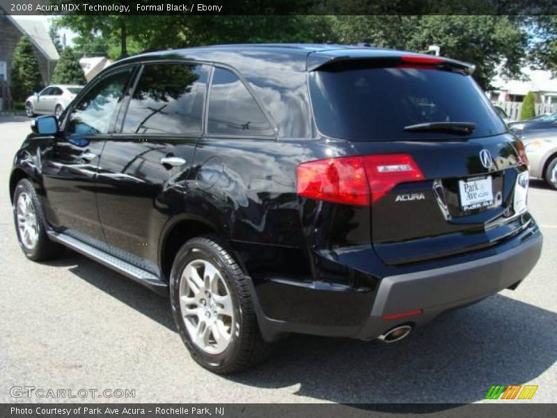 Formal Black / Ebony 2008 Acura MDX Technology