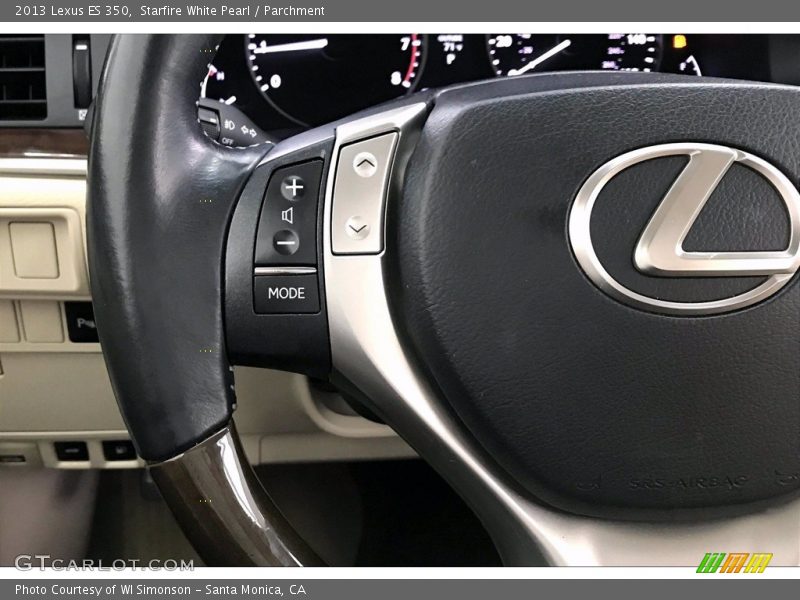 Starfire White Pearl / Parchment 2013 Lexus ES 350