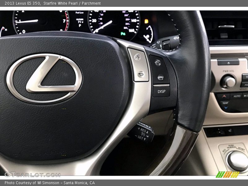 Starfire White Pearl / Parchment 2013 Lexus ES 350