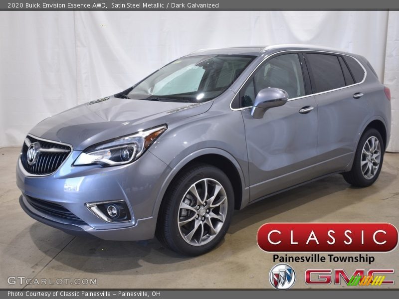 Satin Steel Metallic / Dark Galvanized 2020 Buick Envision Essence AWD