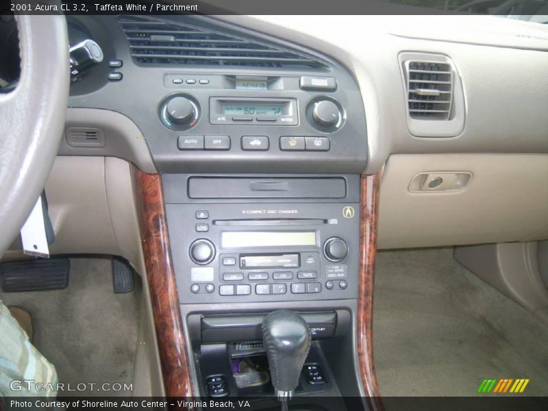 Taffeta White / Parchment 2001 Acura CL 3.2