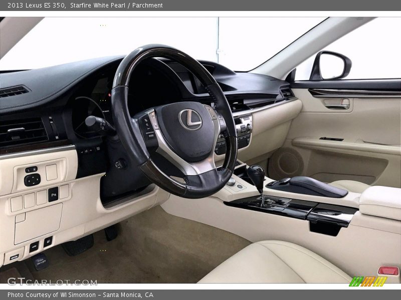 Starfire White Pearl / Parchment 2013 Lexus ES 350