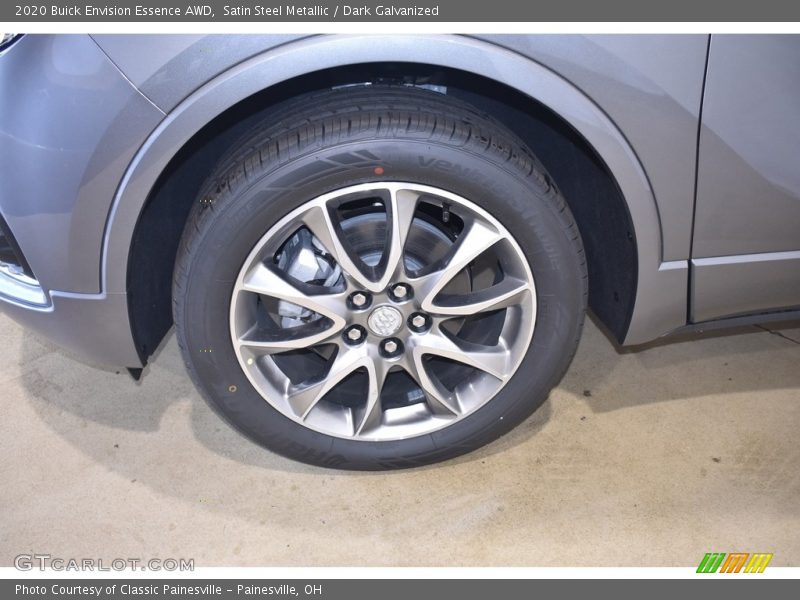 Satin Steel Metallic / Dark Galvanized 2020 Buick Envision Essence AWD