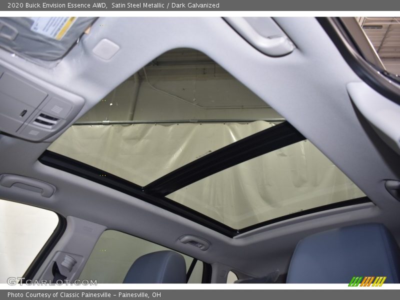Satin Steel Metallic / Dark Galvanized 2020 Buick Envision Essence AWD