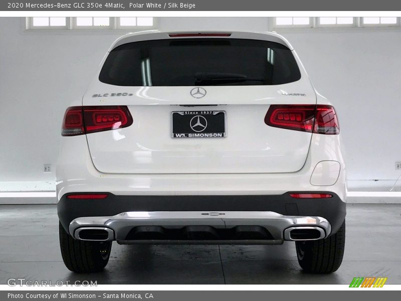 Polar White / Silk Beige 2020 Mercedes-Benz GLC 350e 4Matic