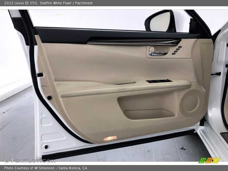 Starfire White Pearl / Parchment 2013 Lexus ES 350