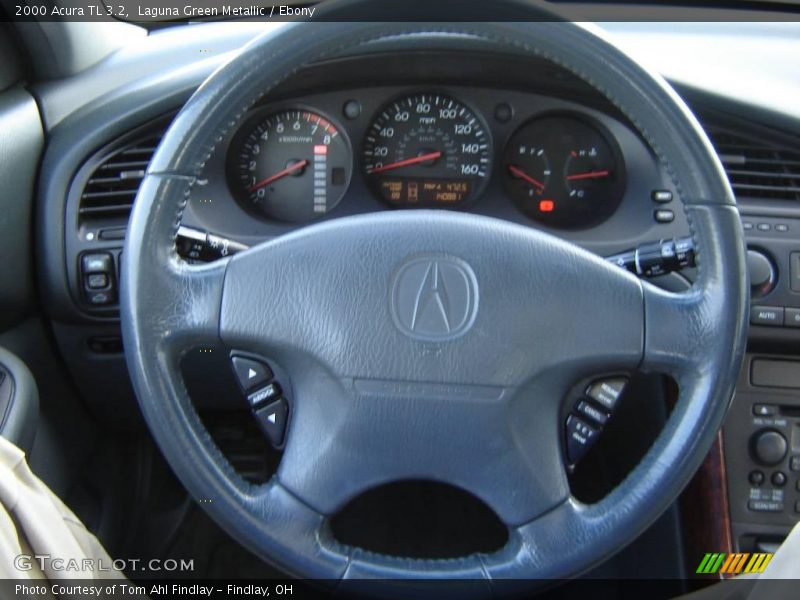 Laguna Green Metallic / Ebony 2000 Acura TL 3.2