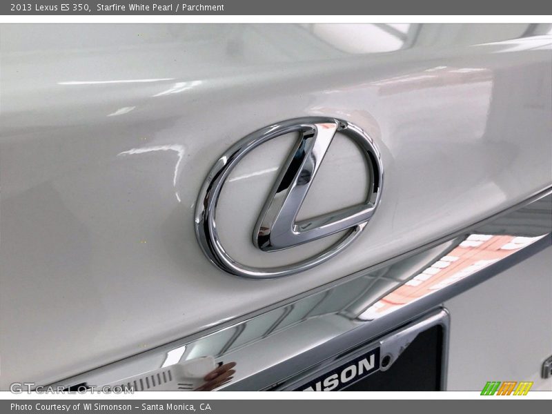 Starfire White Pearl / Parchment 2013 Lexus ES 350