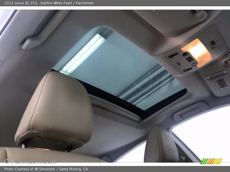 Starfire White Pearl / Parchment 2013 Lexus ES 350