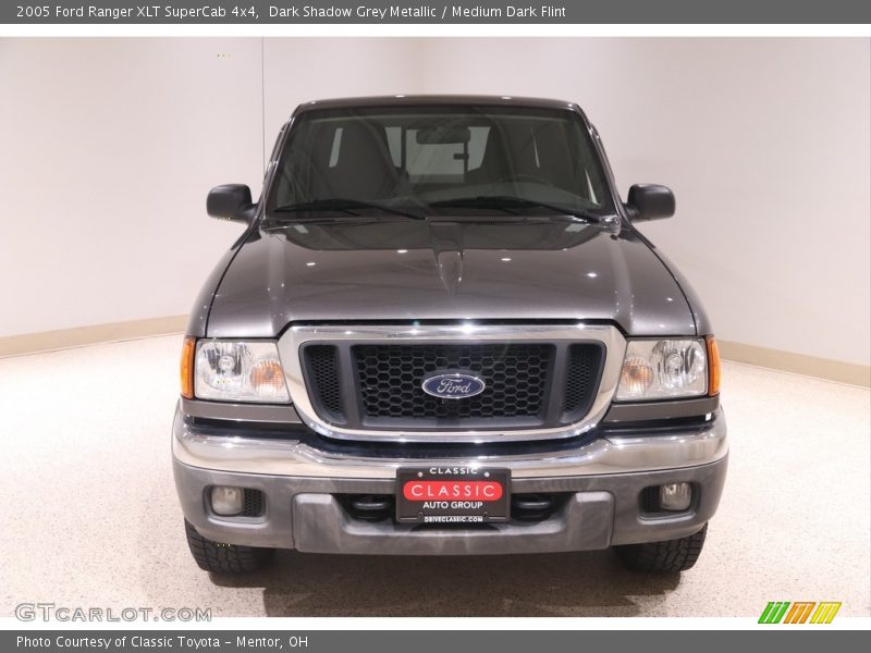 Dark Shadow Grey Metallic / Medium Dark Flint 2005 Ford Ranger XLT SuperCab 4x4