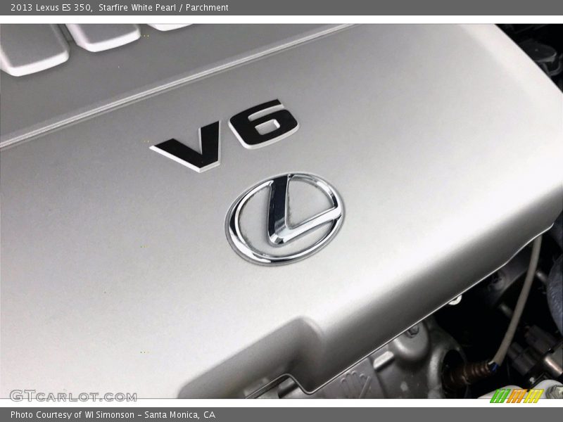 Starfire White Pearl / Parchment 2013 Lexus ES 350