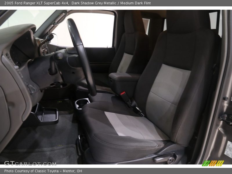 Dark Shadow Grey Metallic / Medium Dark Flint 2005 Ford Ranger XLT SuperCab 4x4