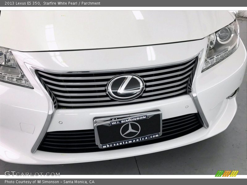 Starfire White Pearl / Parchment 2013 Lexus ES 350