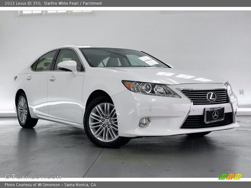 Starfire White Pearl / Parchment 2013 Lexus ES 350
