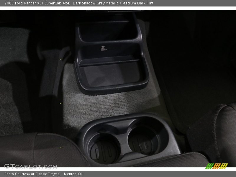 Dark Shadow Grey Metallic / Medium Dark Flint 2005 Ford Ranger XLT SuperCab 4x4
