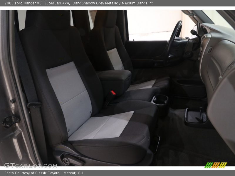 Dark Shadow Grey Metallic / Medium Dark Flint 2005 Ford Ranger XLT SuperCab 4x4