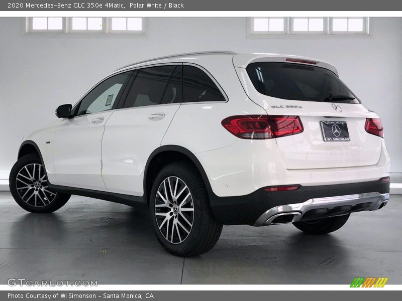 Polar White / Black 2020 Mercedes-Benz GLC 350e 4Matic