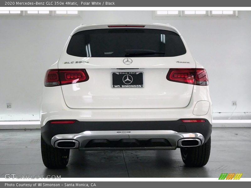 Polar White / Black 2020 Mercedes-Benz GLC 350e 4Matic
