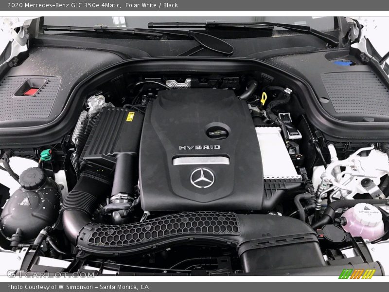 Polar White / Black 2020 Mercedes-Benz GLC 350e 4Matic