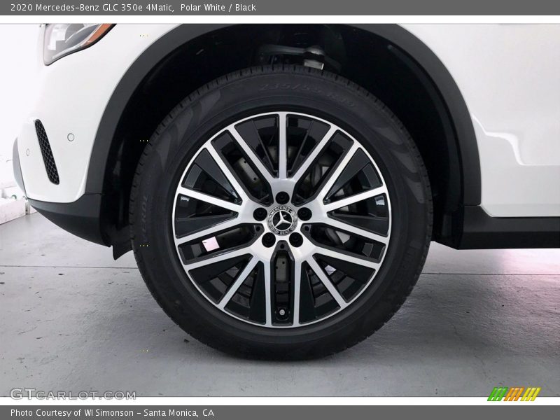 Polar White / Black 2020 Mercedes-Benz GLC 350e 4Matic