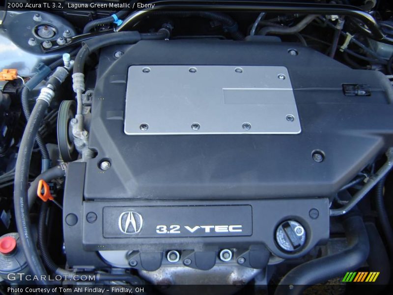 Laguna Green Metallic / Ebony 2000 Acura TL 3.2