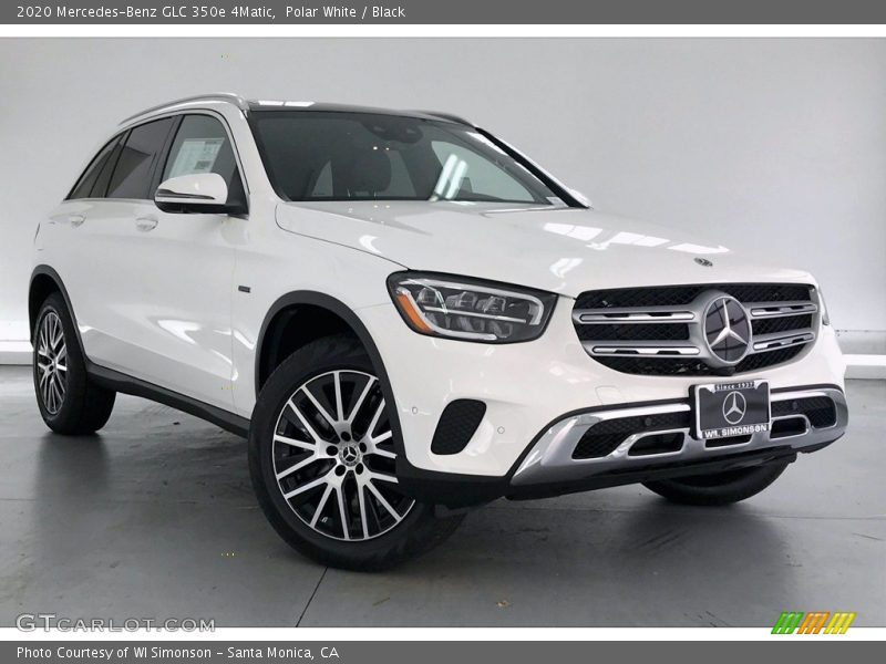 Polar White / Black 2020 Mercedes-Benz GLC 350e 4Matic
