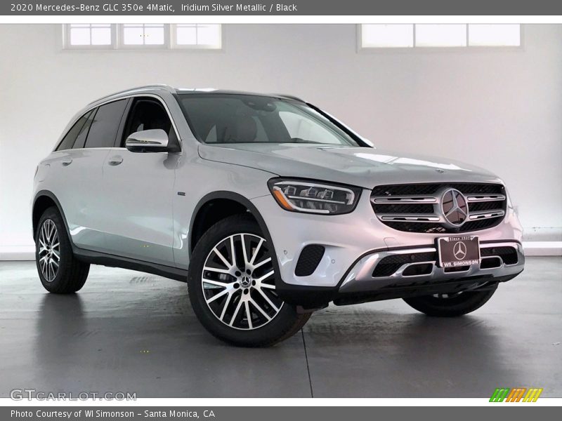 Iridium Silver Metallic / Black 2020 Mercedes-Benz GLC 350e 4Matic