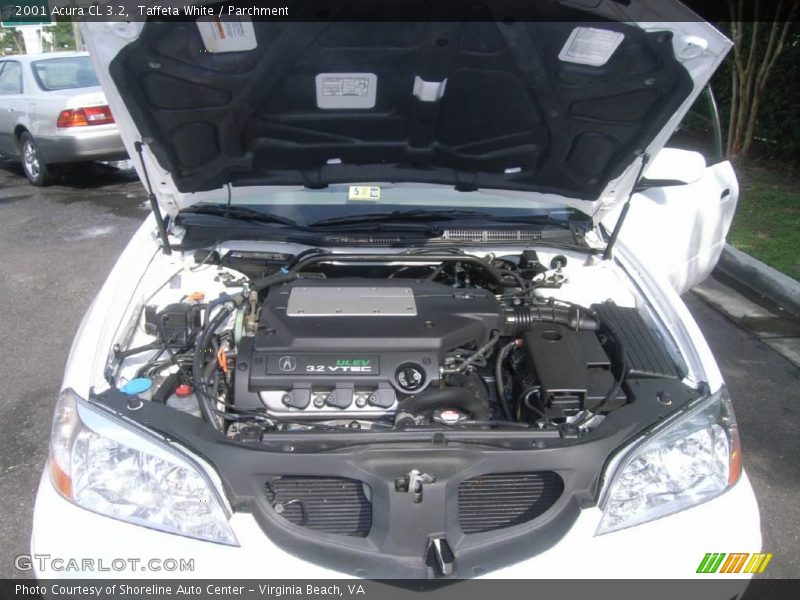 Taffeta White / Parchment 2001 Acura CL 3.2
