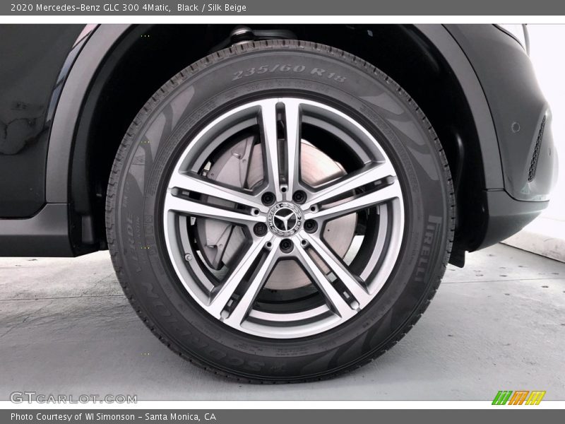 Black / Silk Beige 2020 Mercedes-Benz GLC 300 4Matic