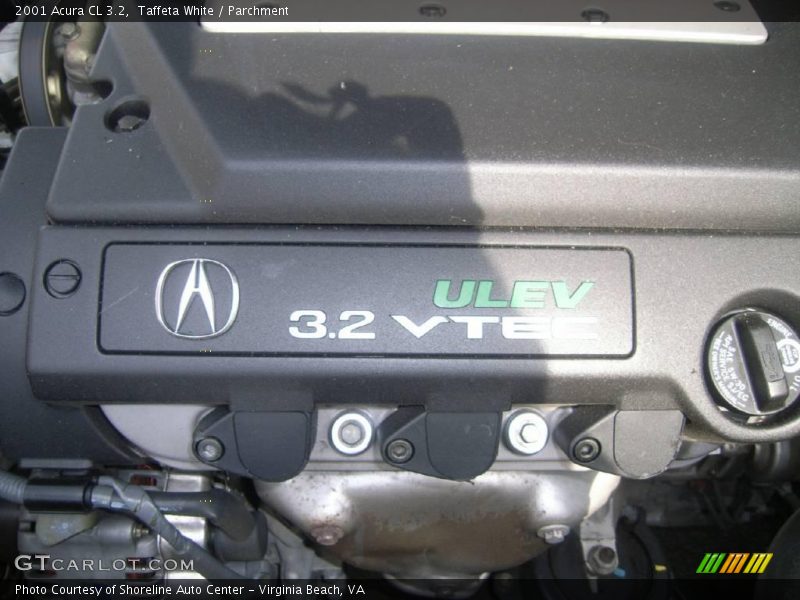 Taffeta White / Parchment 2001 Acura CL 3.2