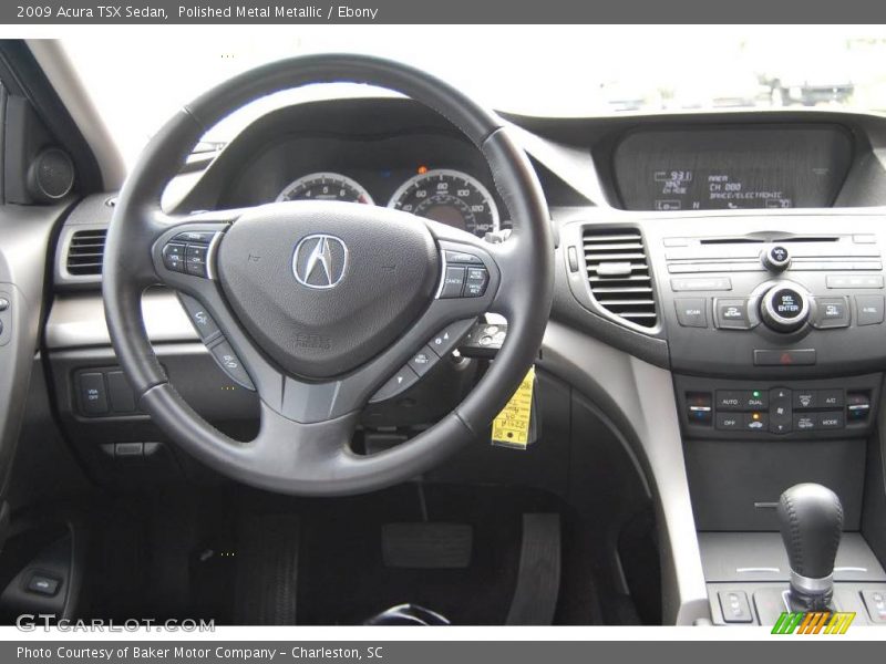 Polished Metal Metallic / Ebony 2009 Acura TSX Sedan