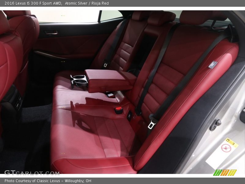 Atomic Silver / Rioja Red 2016 Lexus IS 300 F Sport AWD