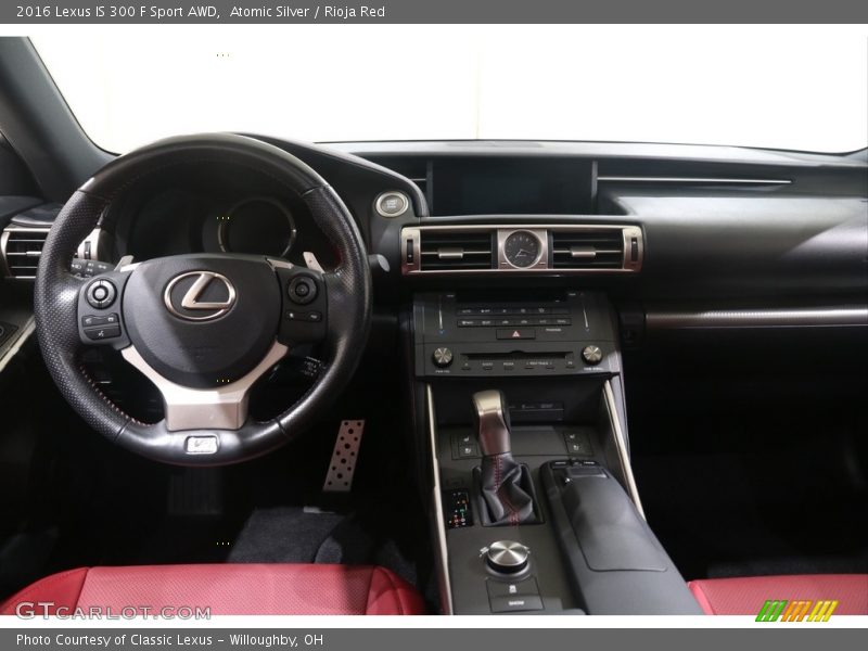 Dashboard of 2016 IS 300 F Sport AWD