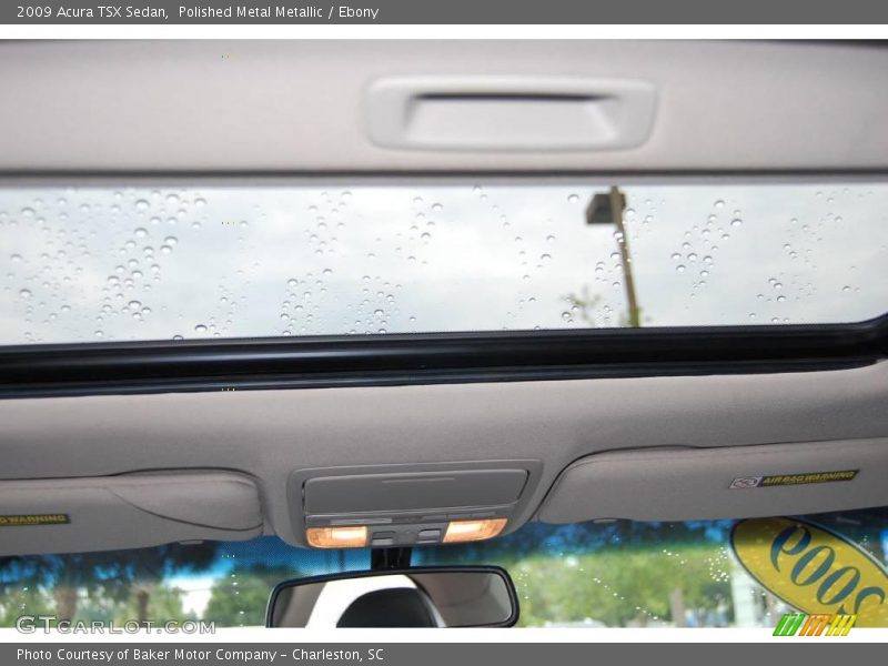 Polished Metal Metallic / Ebony 2009 Acura TSX Sedan